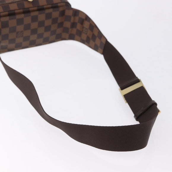 LOUIS VUITTON Damier Ebene Geronimos Shoulder Bag N51994 LV Auth ka5840