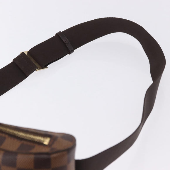 LOUIS VUITTON Damier Ebene Geronimos Shoulder Bag N51994 LV Auth ka5840