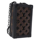 LOUIS VUITTON Monogram Tuftage Vertical Software Trunk Bag M45044 Auth ka5844M-1
