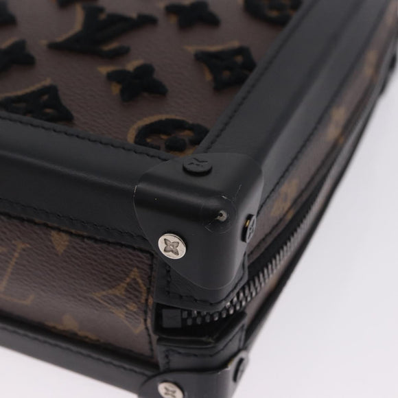 LOUIS VUITTON Monogram Tuftage Vertical Software Trunk Bag M45044 Auth ka5844M