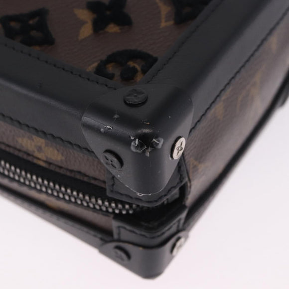 LOUIS VUITTON Monogram Tuftage Vertical Software Trunk Bag M45044 Auth ka5844M