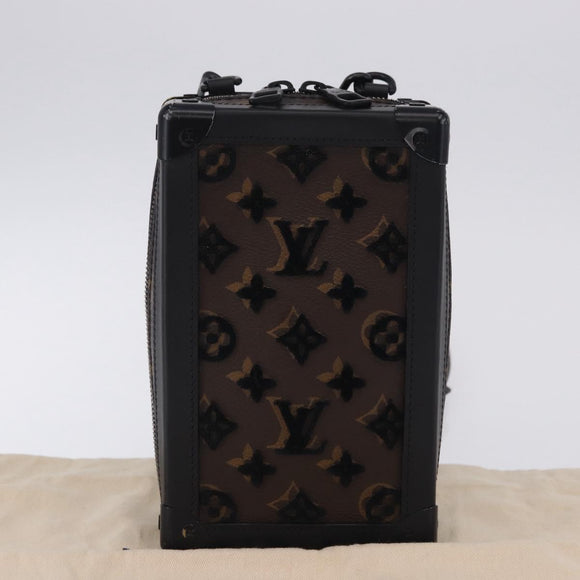 LOUIS VUITTON Monogram Tuftage Vertical Software Trunk Bag M45044 Auth ka5844M