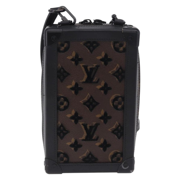 LOUIS VUITTON Monogram Tuftage Vertical Software Trunk Bag M45044 Auth ka5844M