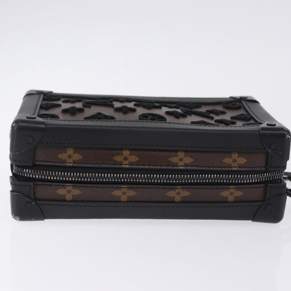 LOUIS VUITTON Monogram Tuftage Vertical Software Trunk Bag M45044 Auth ka5844M
