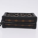 LOUIS VUITTON Monogram Tuftage Vertical Software Trunk Bag M45044 Auth ka5844M-4