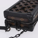 LOUIS VUITTON Monogram Tuftage Vertical Software Trunk Bag M45044 Auth ka5844M-6