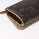 LOUIS VUITTON Monogram Pochette Twin GM Shoulder Bag M51852 LV Auth ka5845-15