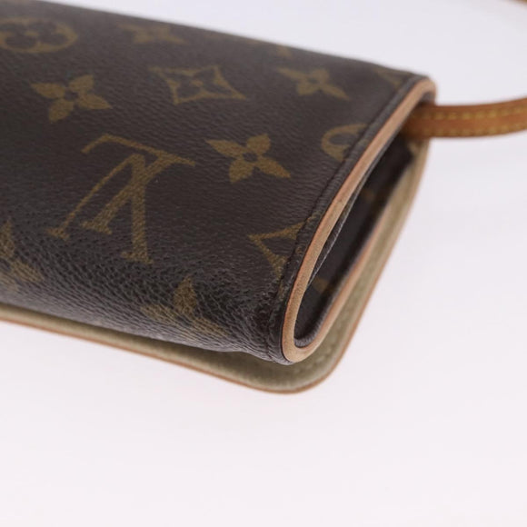 LOUIS VUITTON Monogram Pochette Twin GM Shoulder Bag M51852 LV Auth ka5845