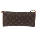 LOUIS VUITTON Monogram Pochette Twin GM Shoulder Bag M51852 LV Auth ka5845-2