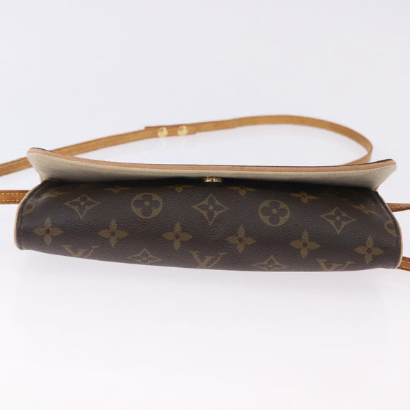 LOUIS VUITTON Monogram Pochette Twin GM Shoulder Bag M51852 LV Auth ka5845