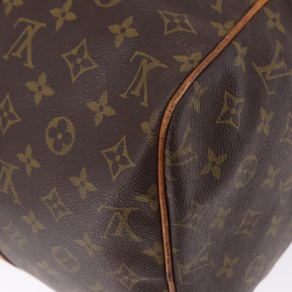 LOUIS VUITTON Monogram Sac Souple 45 Boston Bag M41624 LV Auth ka5852