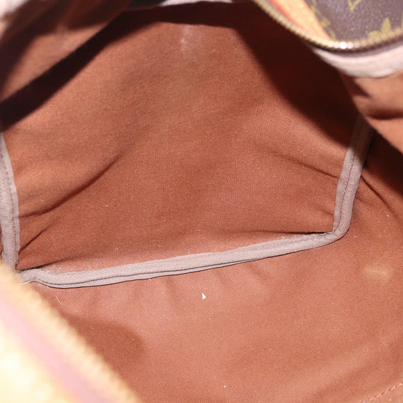 LOUIS VUITTON Monogram Sac Souple 45 Boston Bag M41624 LV Auth ka5852