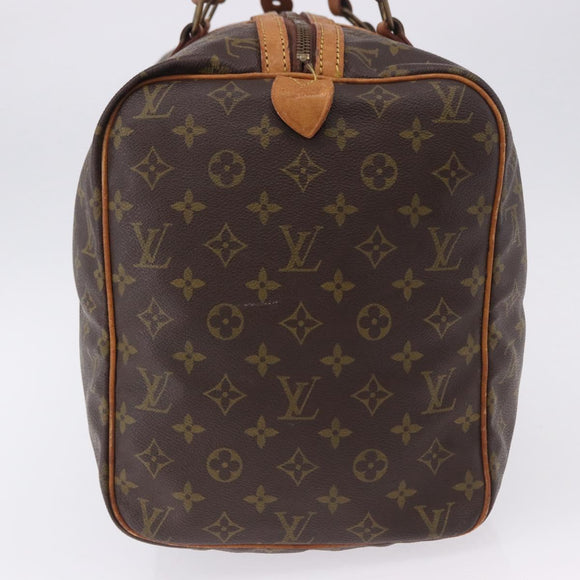LOUIS VUITTON Monogram Sac Souple 45 Boston Bag M41624 LV Auth ka5852