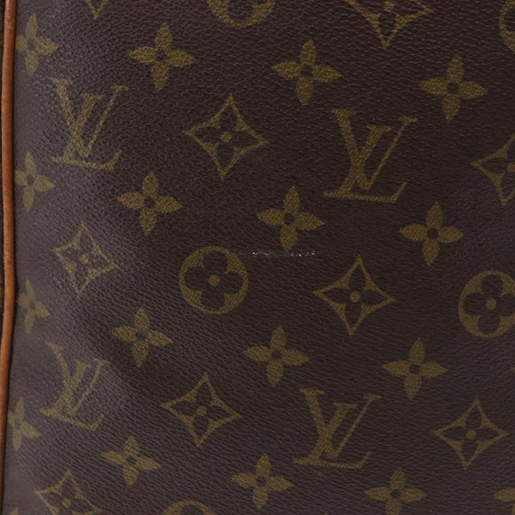 LOUIS VUITTON Monogram Sac Souple 45 Boston Bag M41624 LV Auth ka5852