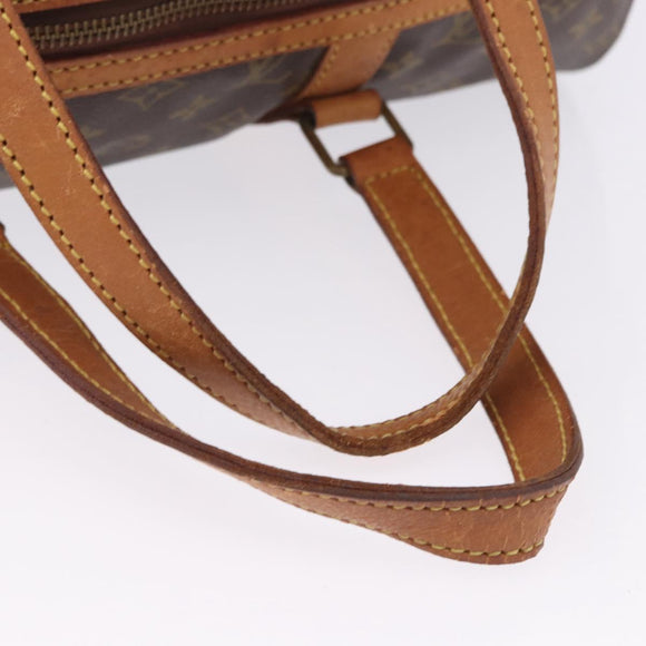 LOUIS VUITTON Monogram Sac Souple 45 Boston Bag M41624 LV Auth ka5852