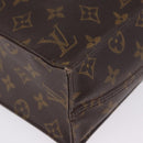 LOUIS VUITTON Monogram Sac Plat Hand Bag M51140 LV Auth ka5853-15