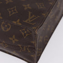 LOUIS VUITTON Monogram Sac Plat Hand Bag M51140 LV Auth ka5853-16