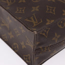 LOUIS VUITTON Monogram Sac Plat Hand Bag M51140 LV Auth ka5853-17
