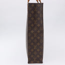 LOUIS VUITTON Monogram Sac Plat Hand Bag M51140 LV Auth ka5853-3