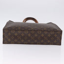 LOUIS VUITTON Monogram Sac Plat Hand Bag M51140 LV Auth ka5853-5