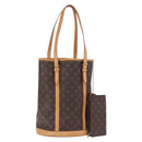 LOUIS VUITTON Monogram Bucket GM Shoulder Bag M42236 LV Auth ka5854-1