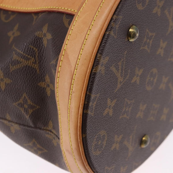 LOUIS VUITTON Monogram Bucket GM Shoulder Bag M42236 LV Auth ka5854