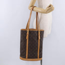LOUIS VUITTON Monogram Bucket GM Shoulder Bag M42236 LV Auth ka5854-25