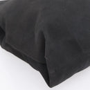BURBERRY Tote Bag Canvas Black Silver Auth ka5856V-16