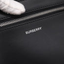 BURBERRY Tote Bag Canvas Black Silver Auth ka5856V-10