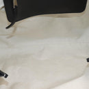 BURBERRY Tote Bag Canvas Black Silver Auth ka5856V-11