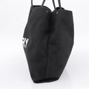 BURBERRY Tote Bag Canvas Black Silver Auth ka5856V-4