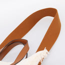 FENDI Zucca Canvas Hand Bag 2way White Silver Auth ka5858M-15