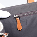 FENDI Zucca Canvas Hand Bag 2way White Silver Auth ka5858M-22