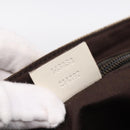 GUCCI GG Canvas Shoulder Bag Beige Silver 145858 Auth ka5859-21