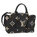 LOUIS VUITTON Empreinte Petit Palais PM Hand Bag Black M58913 LV Auth ka585M-1
