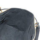 LOUIS VUITTON Empreinte Petit Palais PM Hand Bag Black M58913 LV Auth ka585M-23