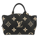 LOUIS VUITTON Empreinte Petit Palais PM Hand Bag Black M58913 LV Auth ka585M-2