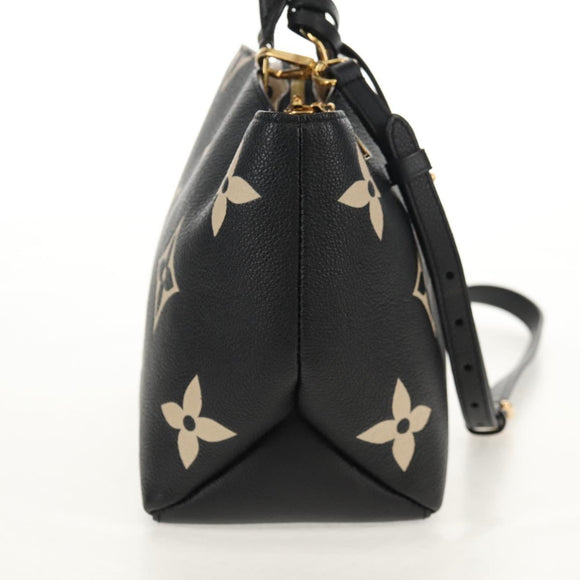 LOUIS VUITTON Empreinte Petit Palais PM Hand Bag Black M58913 LV Auth ka585M