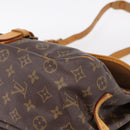 LOUIS VUITTON Monogram Saumur 35 Shoulder Bag M42254 LV Auth ka5862-9