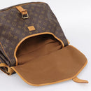LOUIS VUITTON Monogram Saumur 35 Shoulder Bag M42254 LV Auth ka5862-19