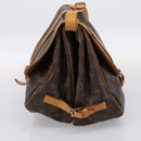 LOUIS VUITTON Monogram Saumur 35 Shoulder Bag M42254 LV Auth ka5862-3