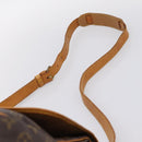 LOUIS VUITTON Monogram Saumur 35 Shoulder Bag M42254 LV Auth ka5862-8