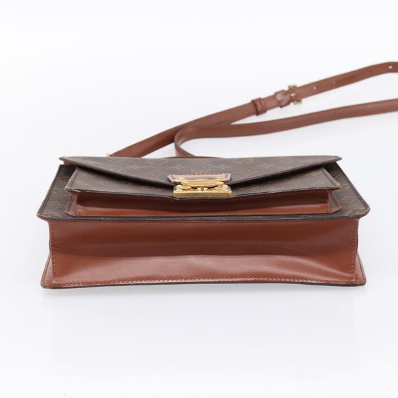 LOUIS VUITTON Monogram Monceau 26 Hand Bag 2way M51187 LV Auth ka5863