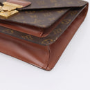 LOUIS VUITTON Monogram Monceau 26 Hand Bag 2way M51187 LV Auth ka5863-9