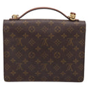 LOUIS VUITTON Monogram Monceau 26 Hand Bag 2way M51187 LV Auth ka5863-2
