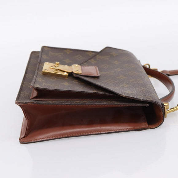 LOUIS VUITTON Monogram Monceau 26 Hand Bag 2way M51187 LV Auth ka5863