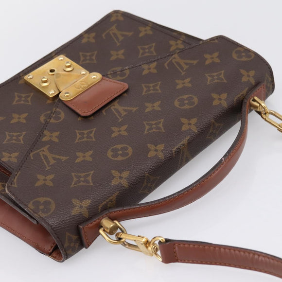 LOUIS VUITTON Monogram Monceau 26 Hand Bag 2way M51187 LV Auth ka5863