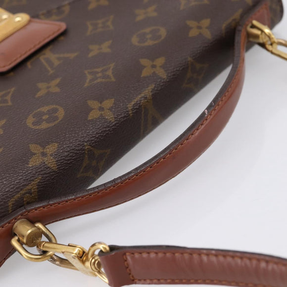 LOUIS VUITTON Monogram Monceau 26 Hand Bag 2way M51187 LV Auth ka5863