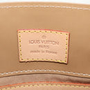 LOUIS VUITTON Monogram Vernis Reade PM Hand Bag Noisette M91334 LV Auth ka586V-18