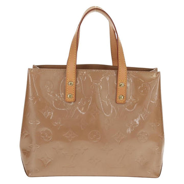 LOUIS VUITTON Monogram Vernis Reade PM Hand Bag Noisette M91334 LV Auth ka586V - 0